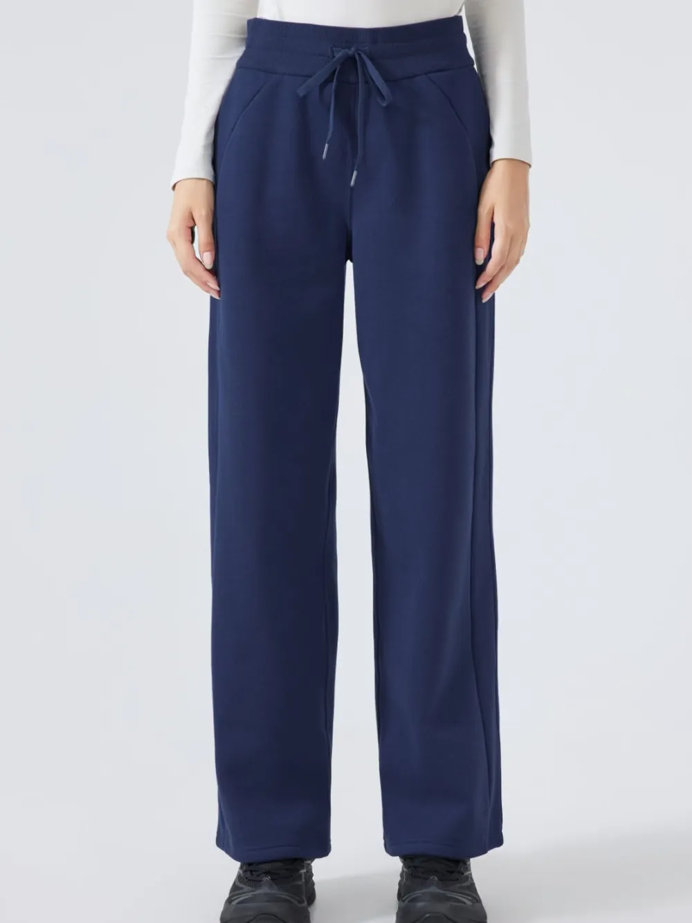 Drawstring Wide Leg Pants, image 12