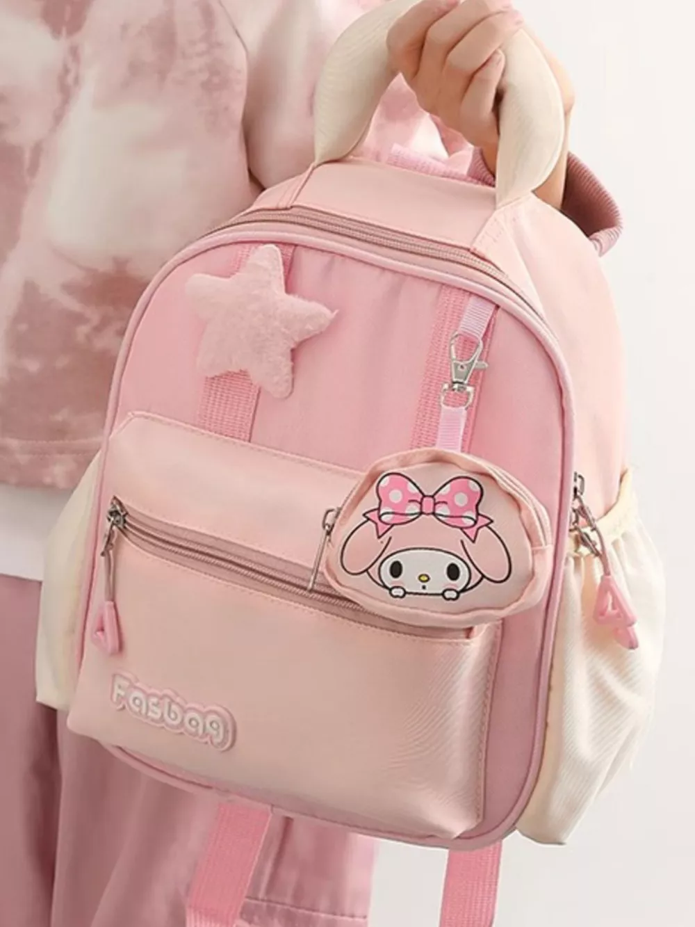 Lightweight Nylon Backpack Bag, image 4