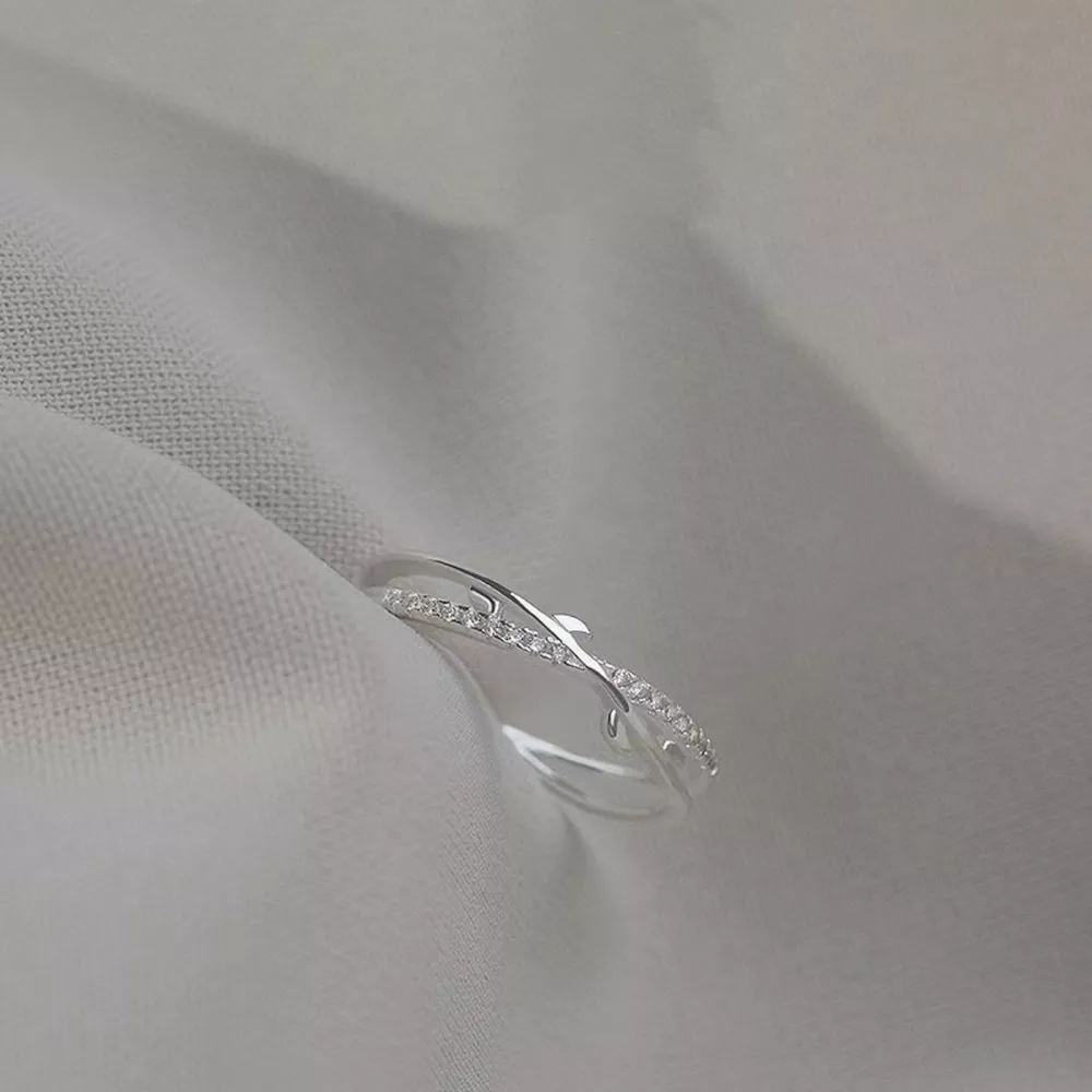 925 Sterling Silver Open Ring, image 2