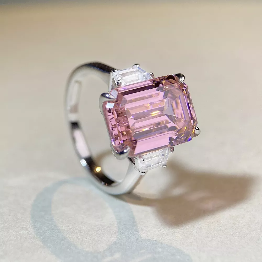 925 Sterling Silver Geometric Ring, image 5