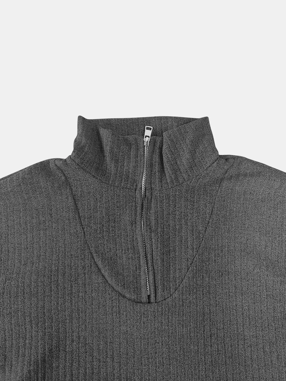 Full Size Quarter Zip Long Sleeve Top, image 11