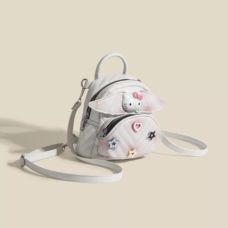 Wings Leather Backpack Bag, image 2