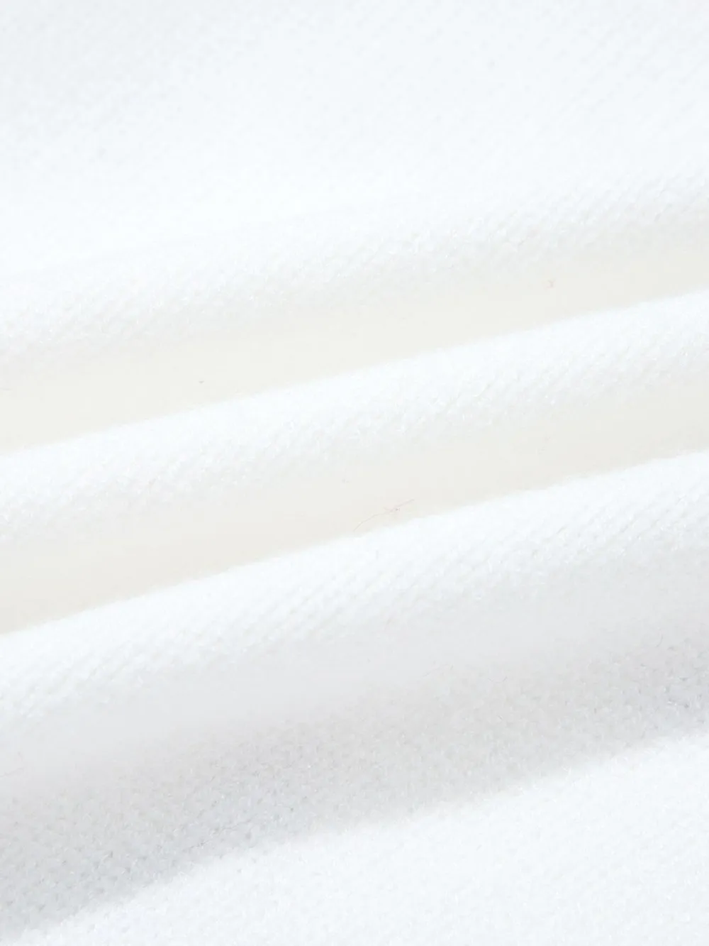 Letter Contrast Hem Round Neck Sweater, image 10