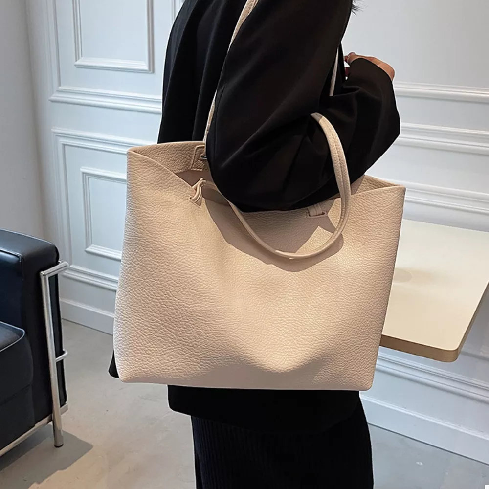 PU Leather Tote Bag, image 4