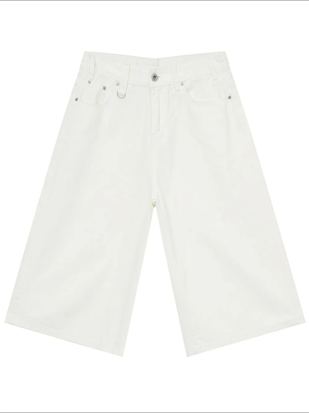 Wide Leg Cropped Jeans, image 11