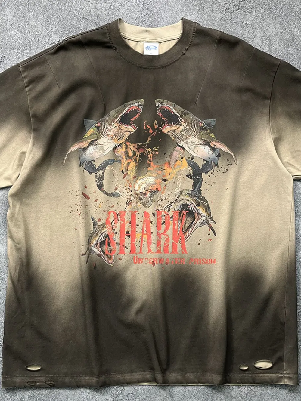 Men's Graphic Round Neck Half Sleeve T-Shirt, image 3