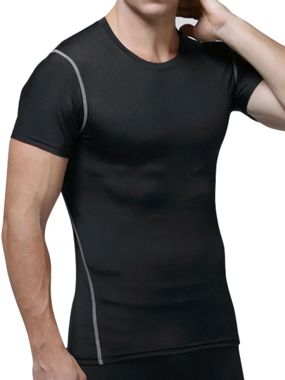 Men's Performance Moisture-Wicking Athletic T-Shirt, image 4