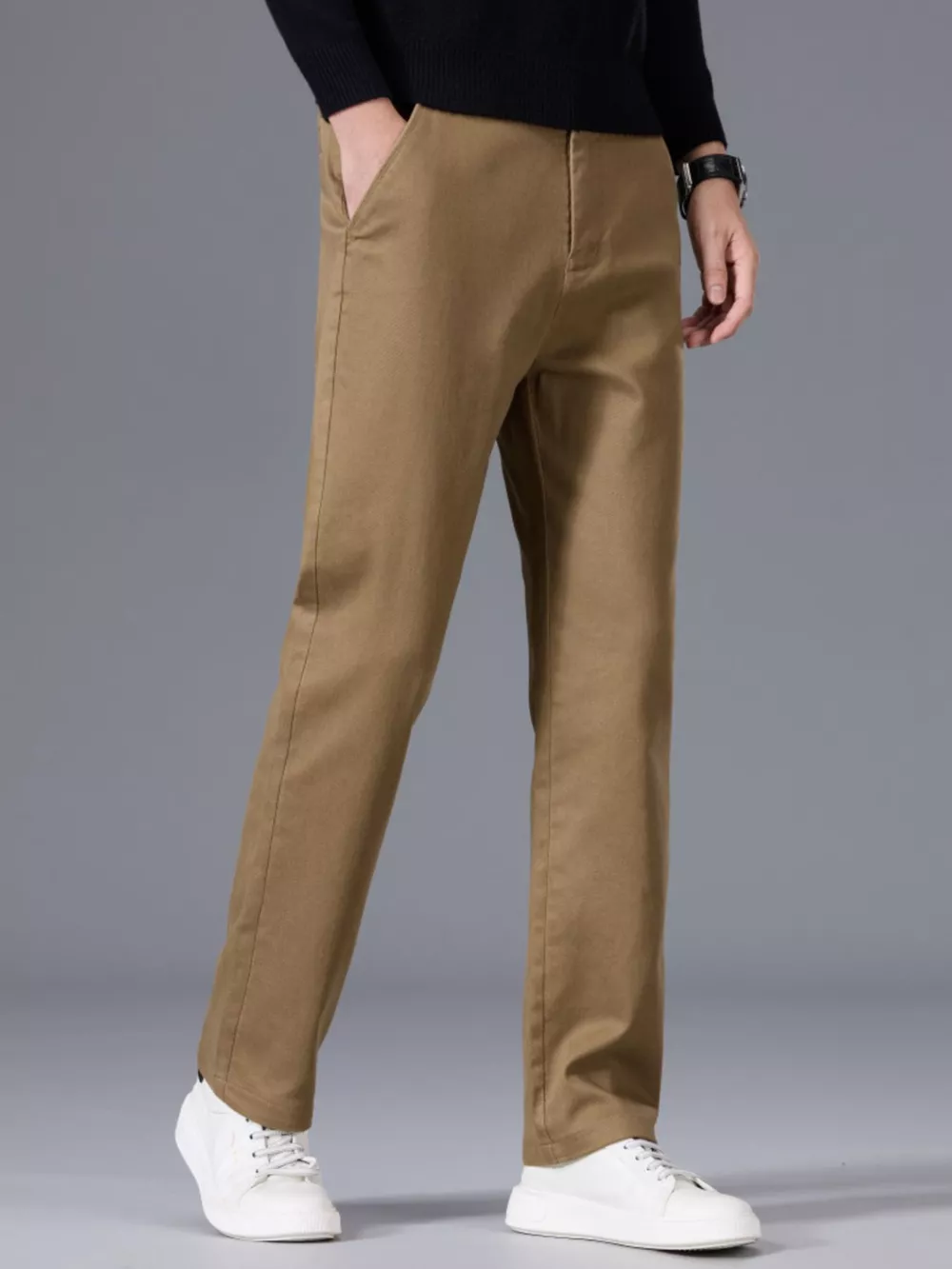 Men's Classic Straight-Leg Pants, image 3