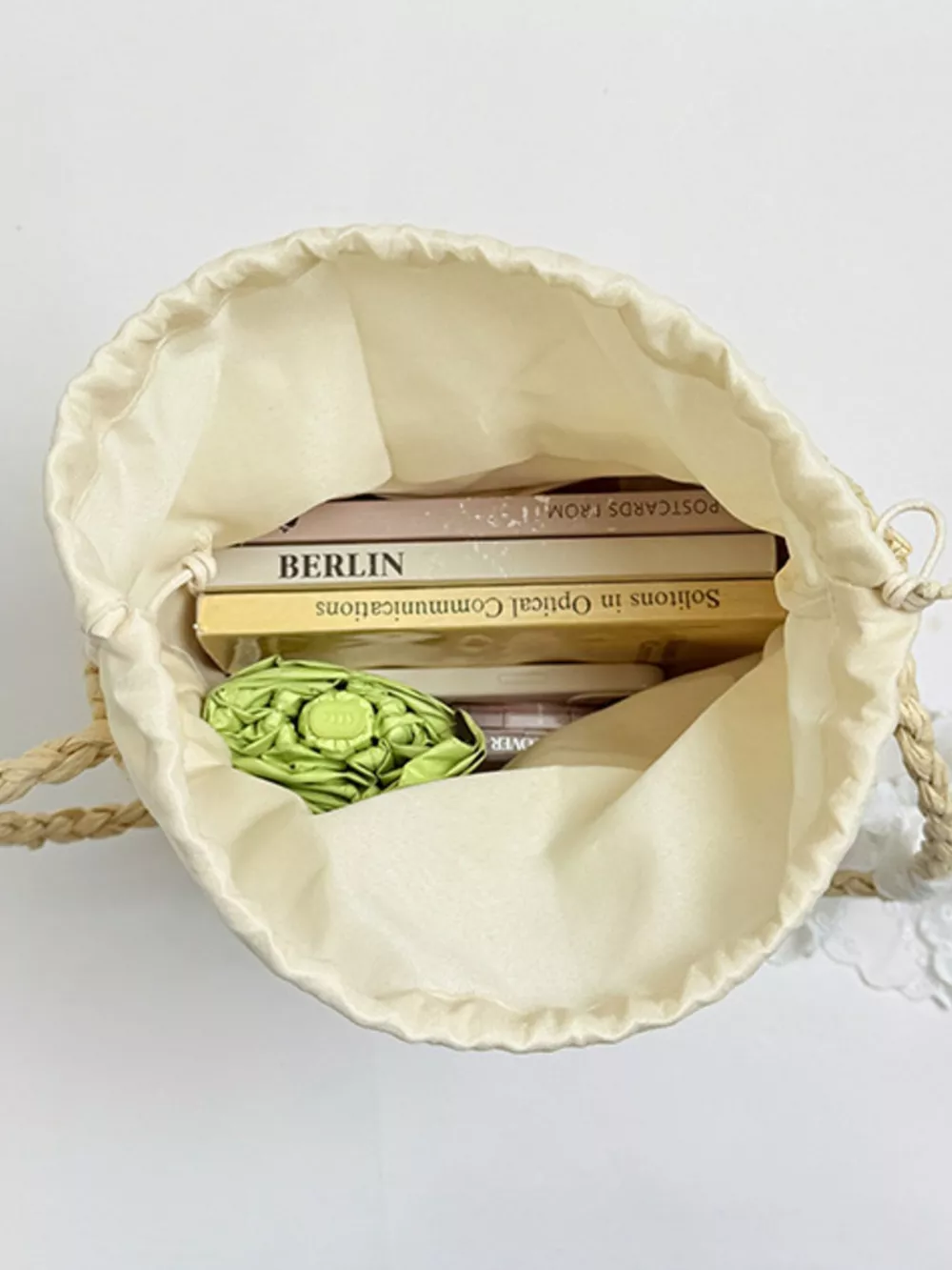 Straw Woven Shoulder Bag, image 9
