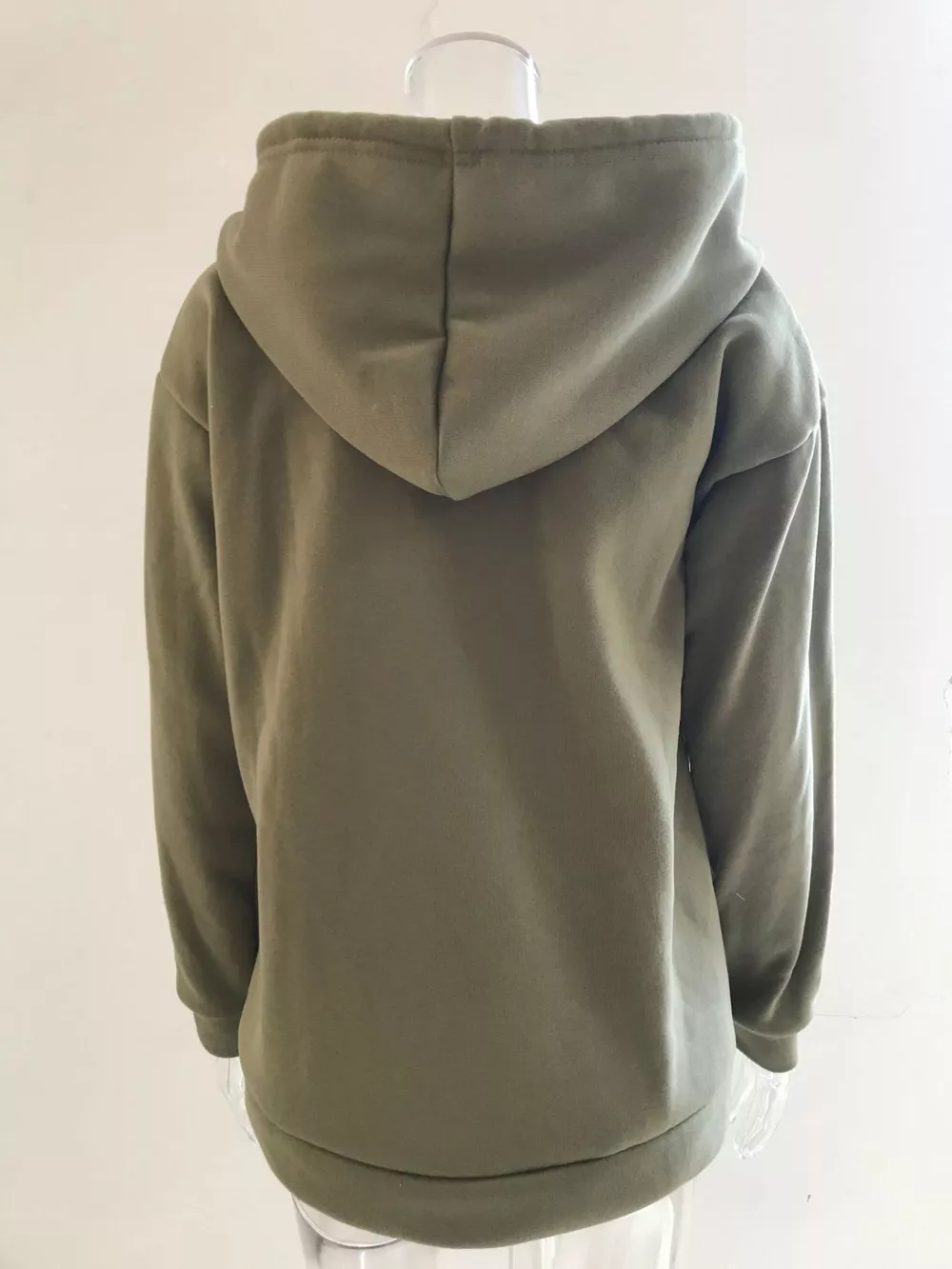 Full Size Kangaroo Pocket Drawstring Long Sleeve Hoodie Plus Size, image 14
