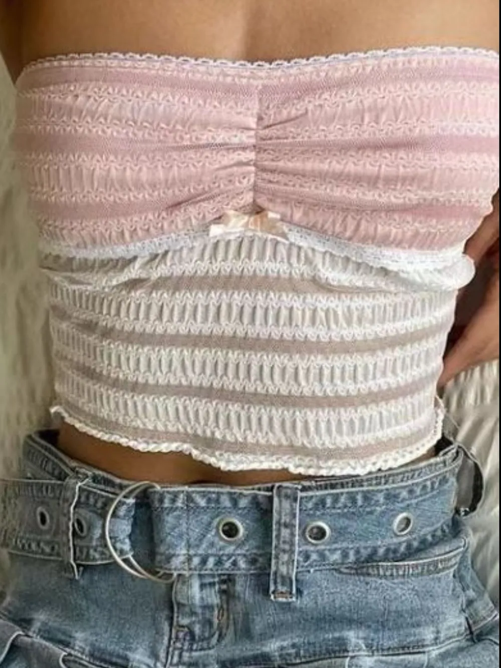 Lace Tube Top, image 2