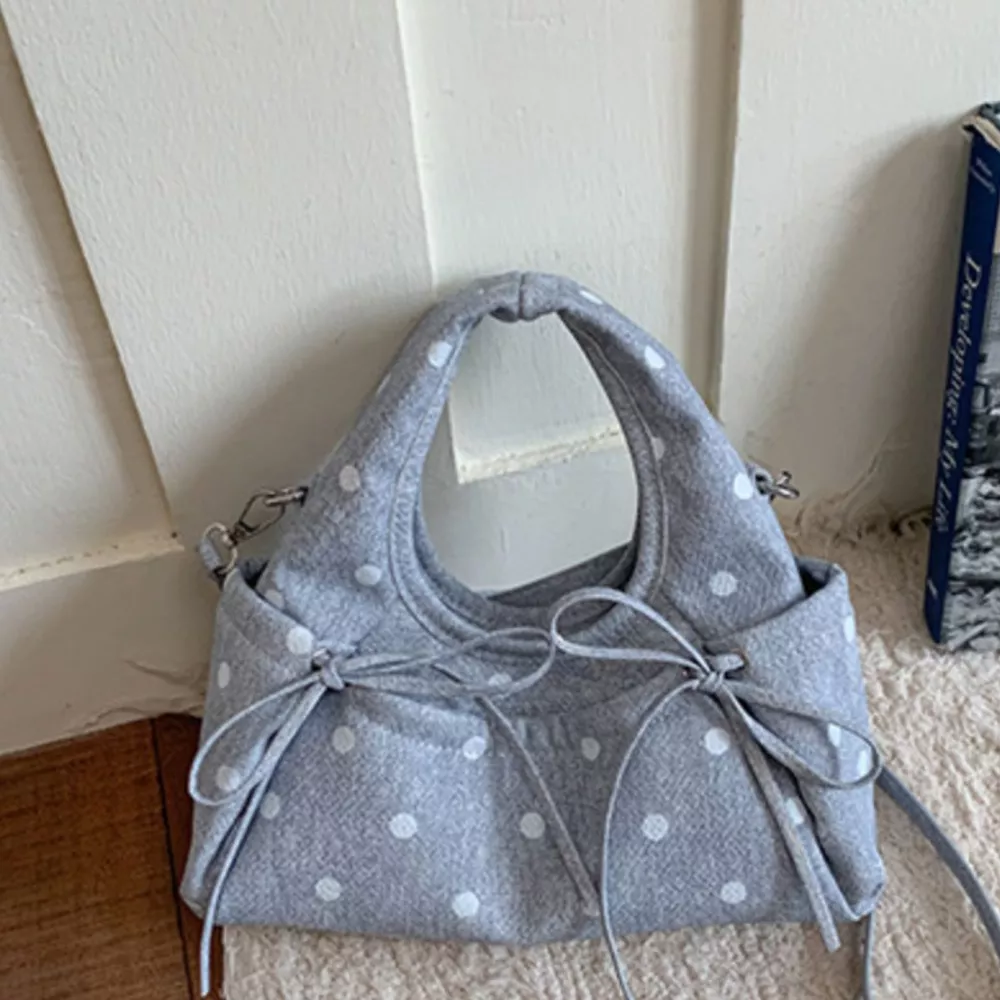Polka Dot Bow Handbag, image 8