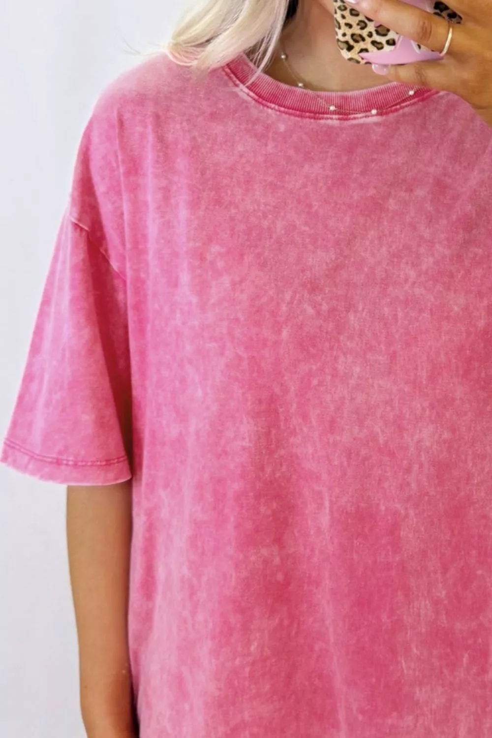 Mineral Washed Oversized Tee, image 3