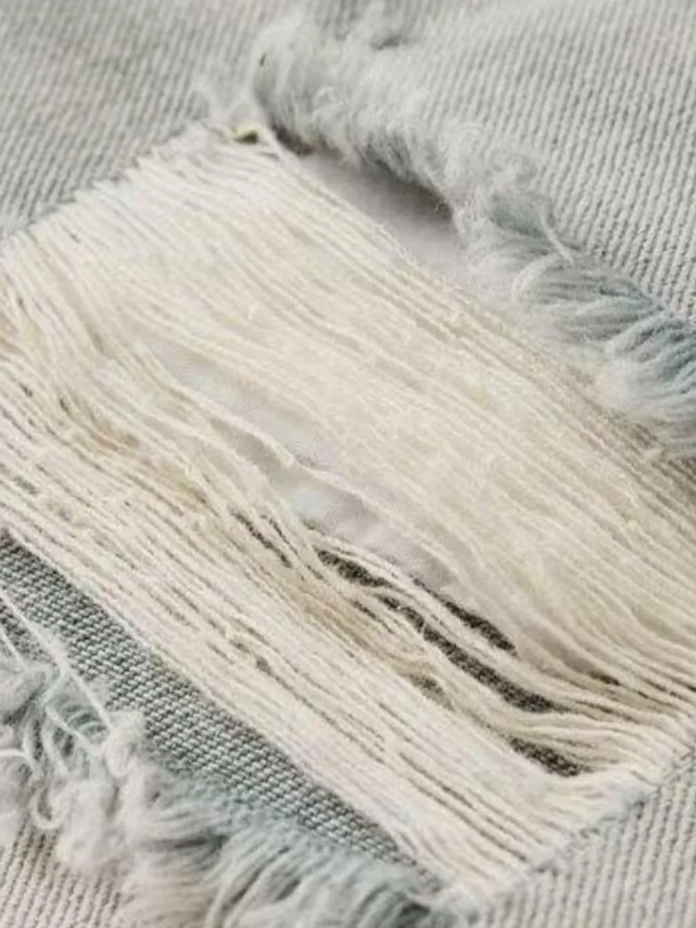 Men's Full Size Distressed Denim Shorts Plus Size, image 8