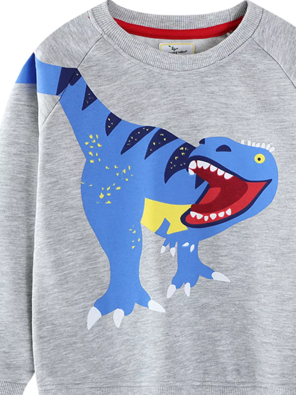 Children's Dinosaur Crew Neck Sweatshirt, image 2
