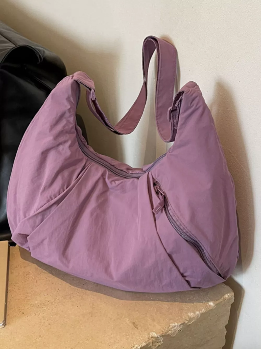 Casual Lightweight Nylon Crossbody Bag, image 10