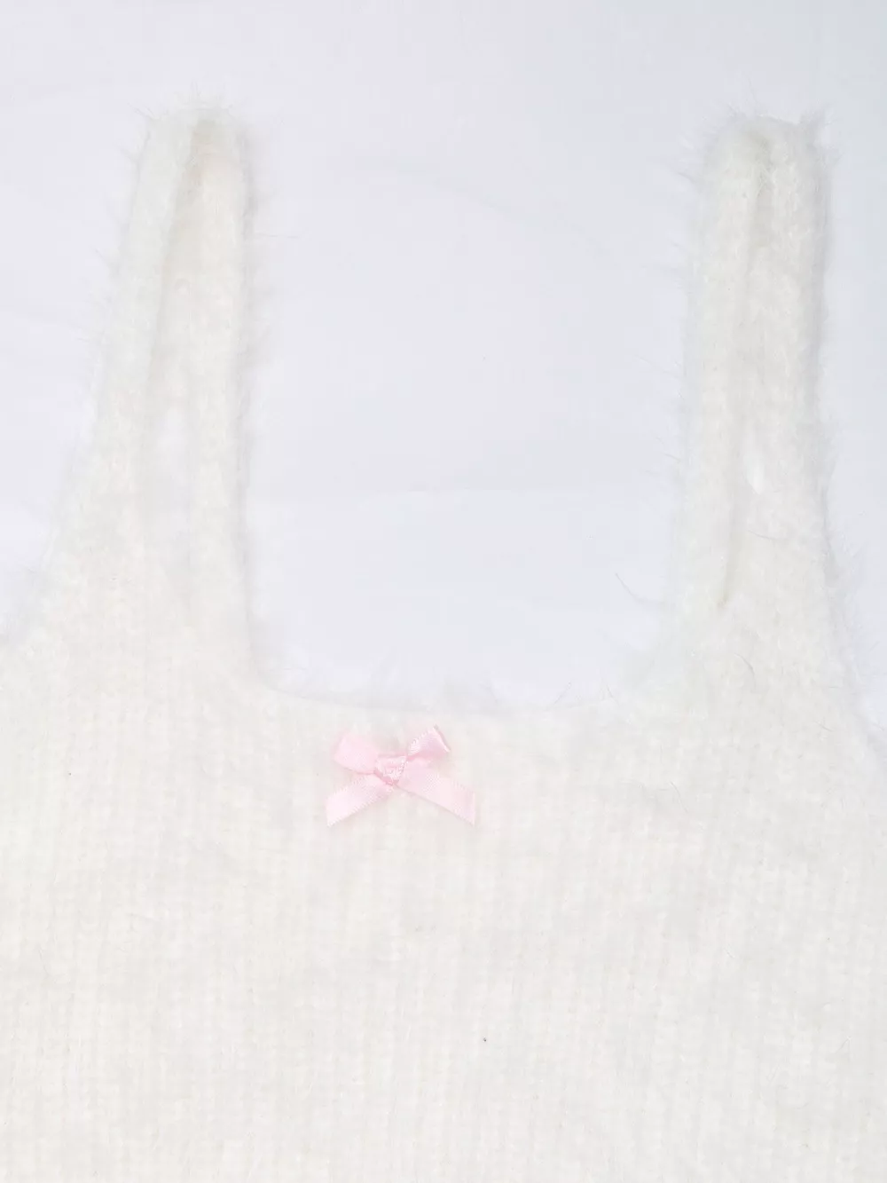 Bow Scoop Neck Cropped Cami, image 4