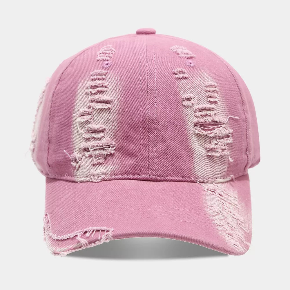 Distressed Cotton Baseball Cap, image 3