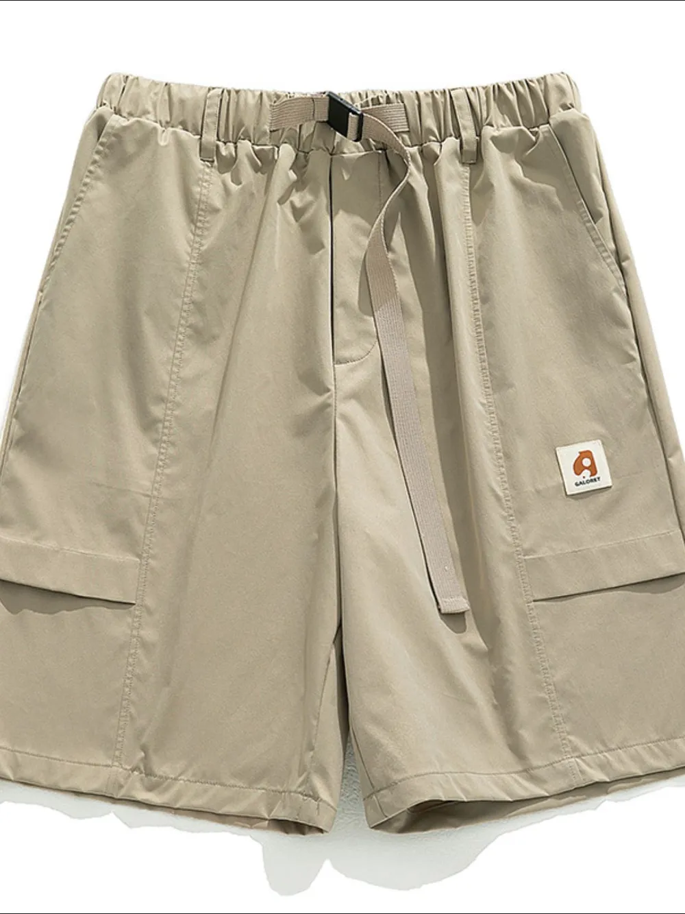 Men's Plus Size Pocketed Shorts, image 4