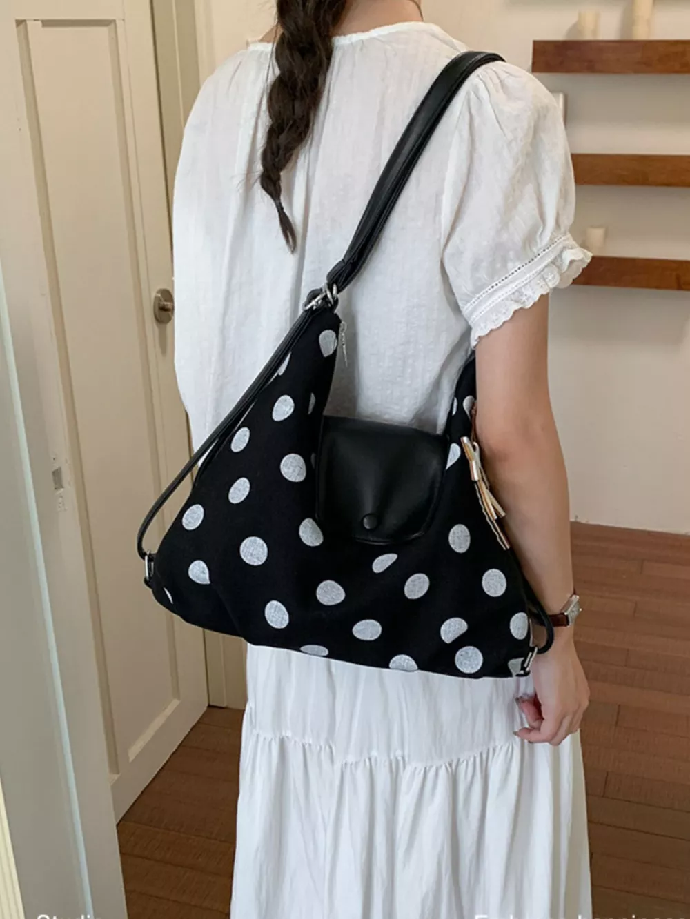 Polka Dot Crossbody Bag, image 5