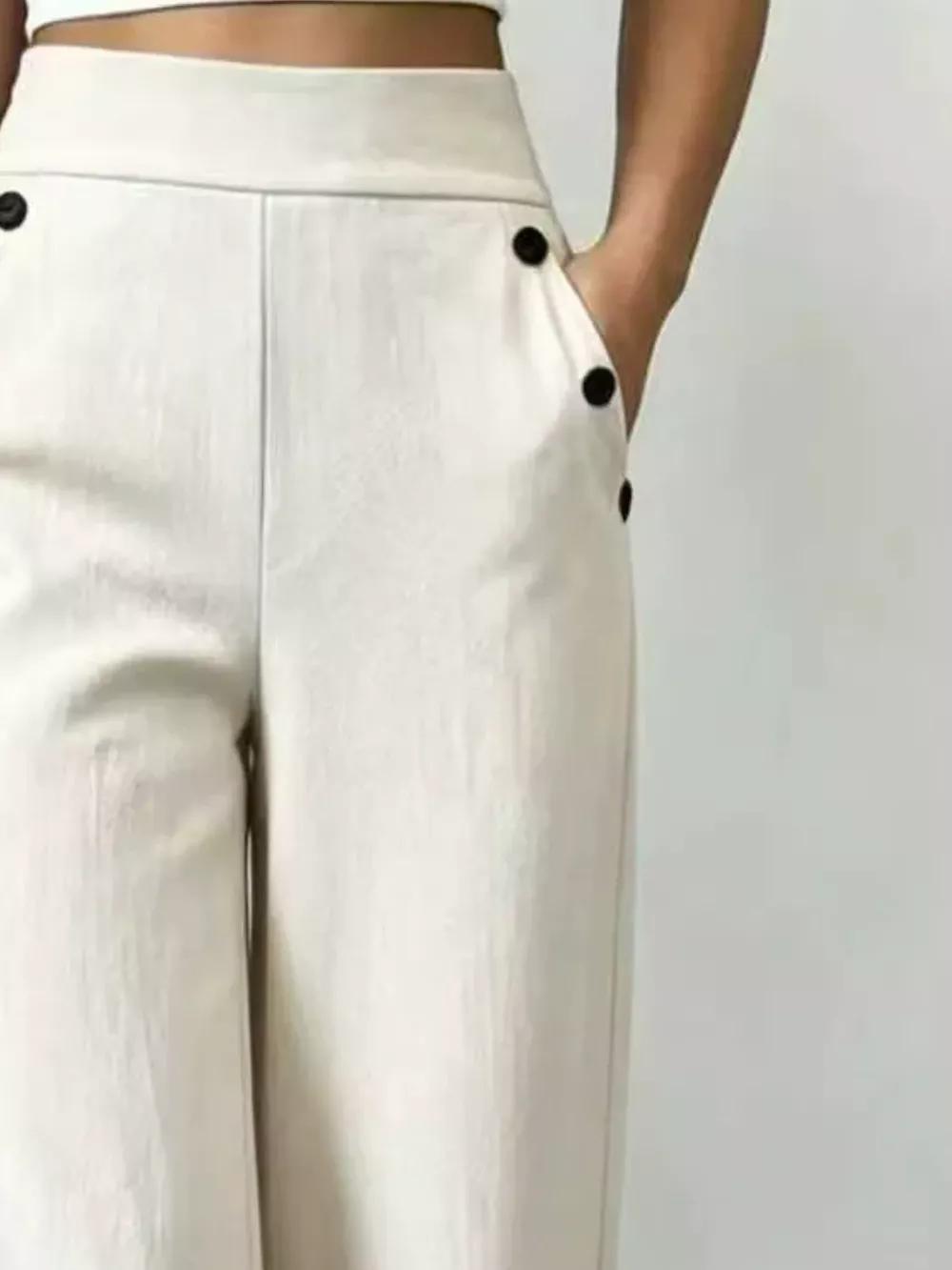 High-Waisted Wide-Leg Pants, image 14