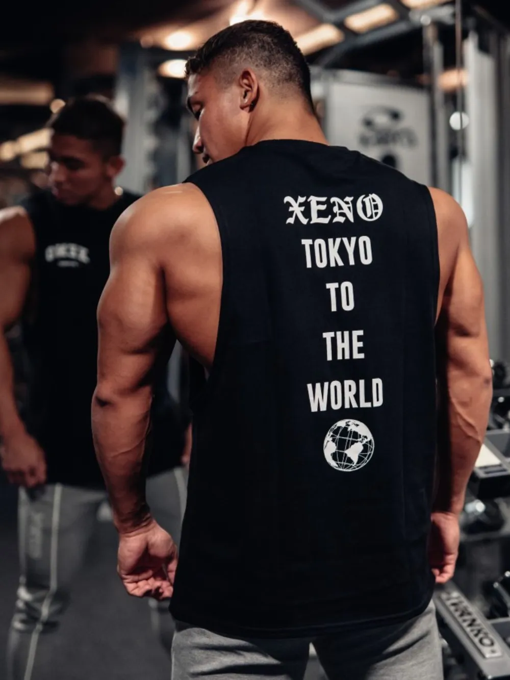 Men's Plus Size Round Neck Tank, image 5