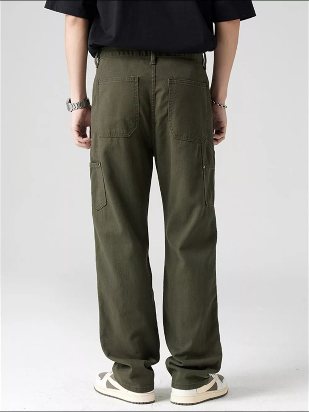 Men's Wide-Leg Relaxed Fit Jeans, image 10