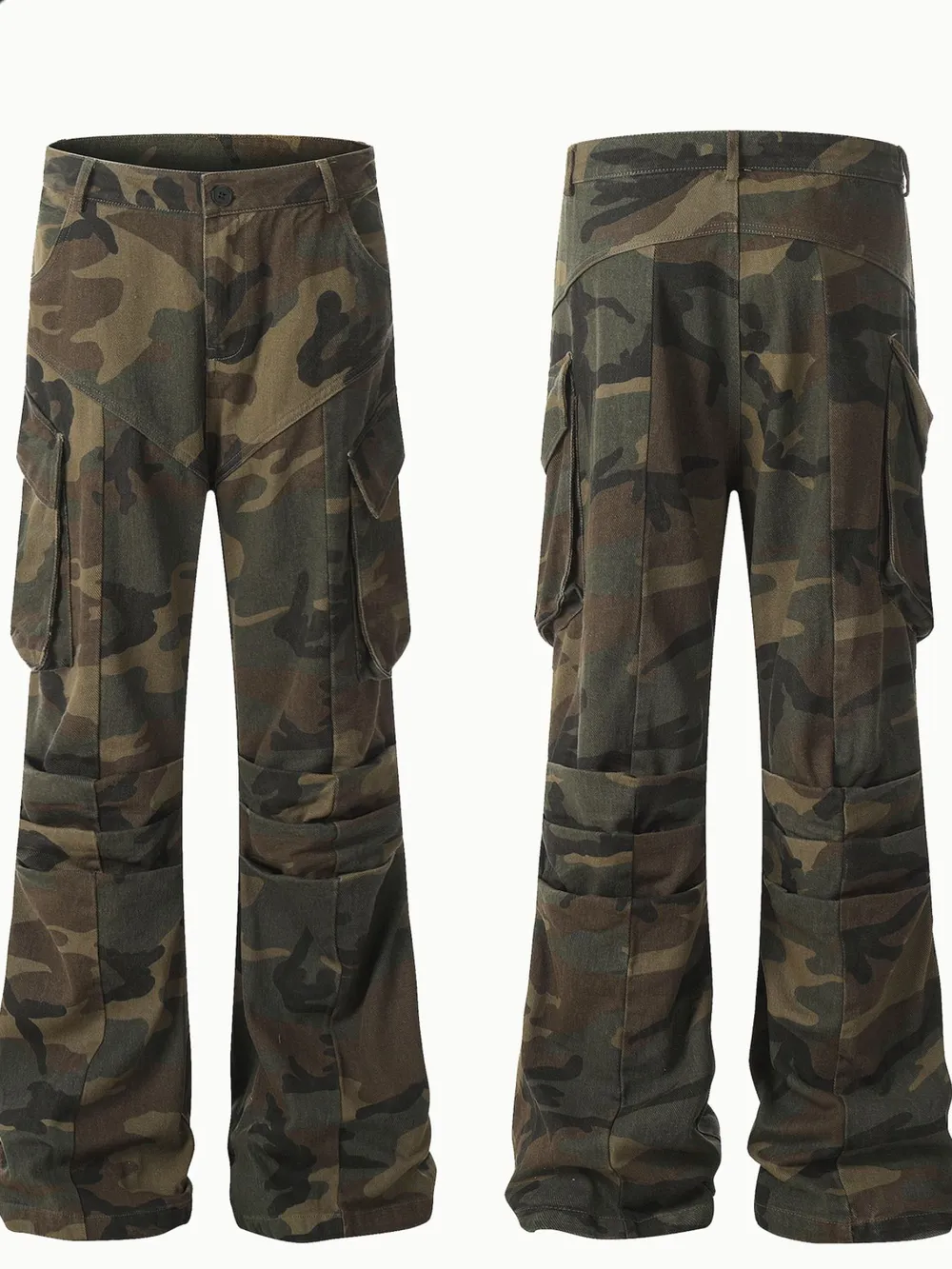 Men's Camouflage Cargo Pants, image 3