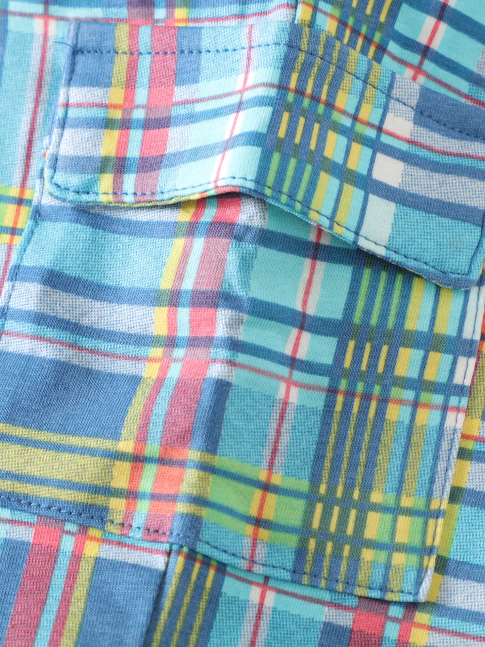 Children's Graphic Tee & Plaid Shorts Set, image 7