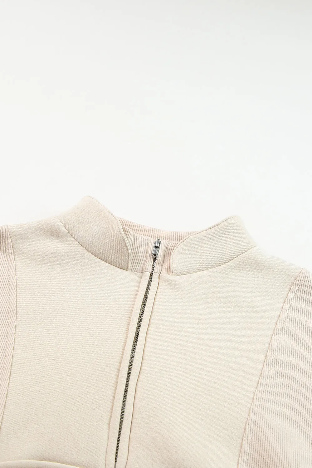 Half Zip Drop Shoulder Long Sleeve Sweatshirt, image 18