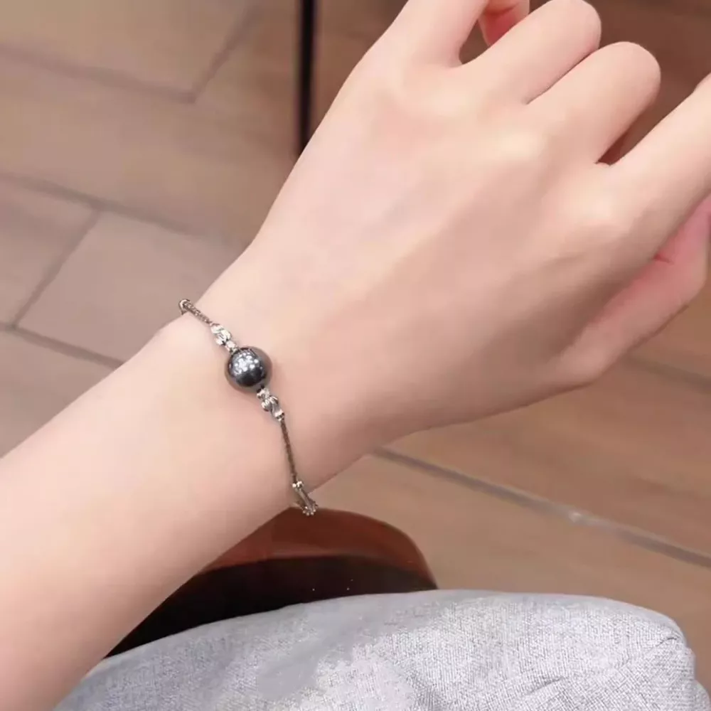 Pearl Accent Chain Bracelet, image 3