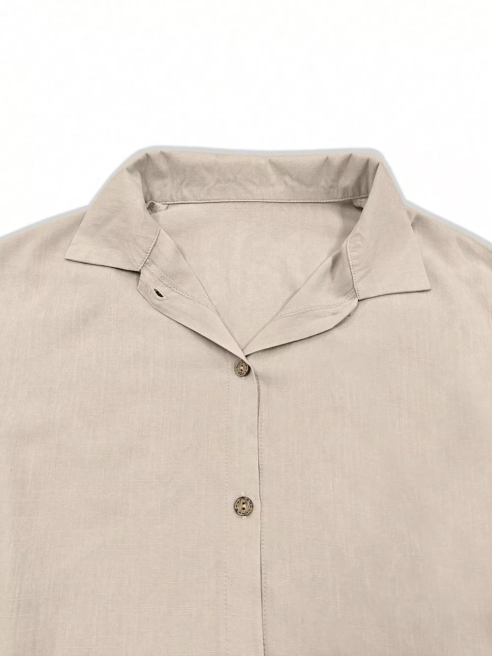 Button Up Flounce Sleeve Shirt, image 5