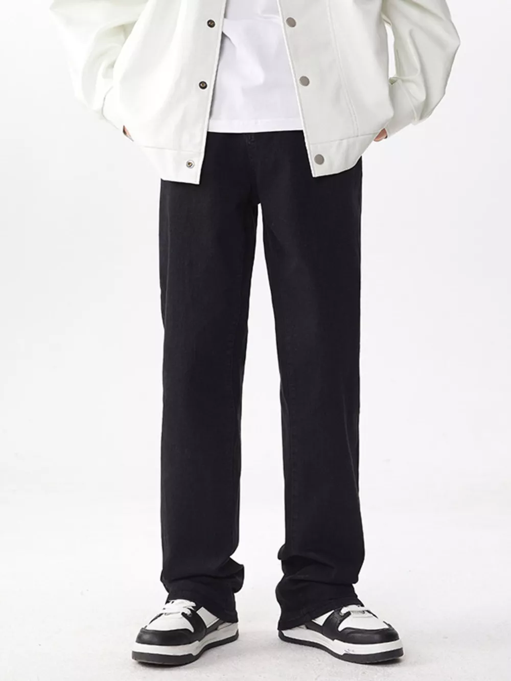 Men's Full Size Wide Leg Jeans Plus Size, image 7