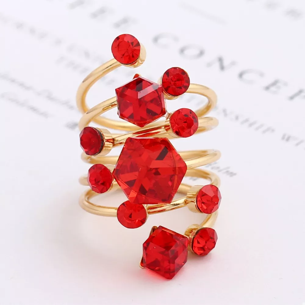 18K Gold-Plated Multi-Layered Ring, image 12