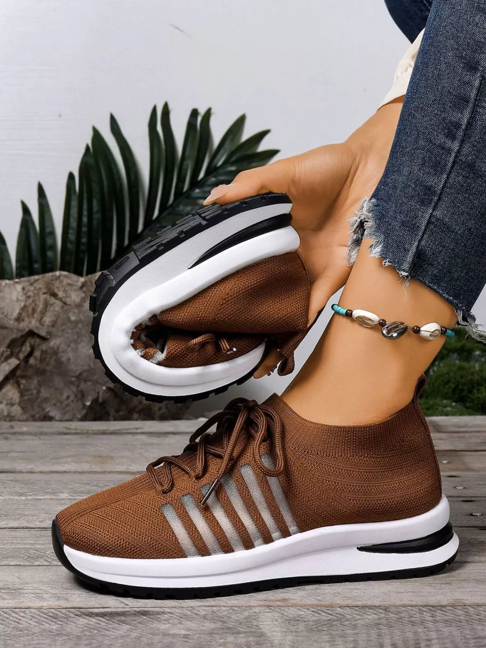 Round Toe Lace Up Athletic, image 12