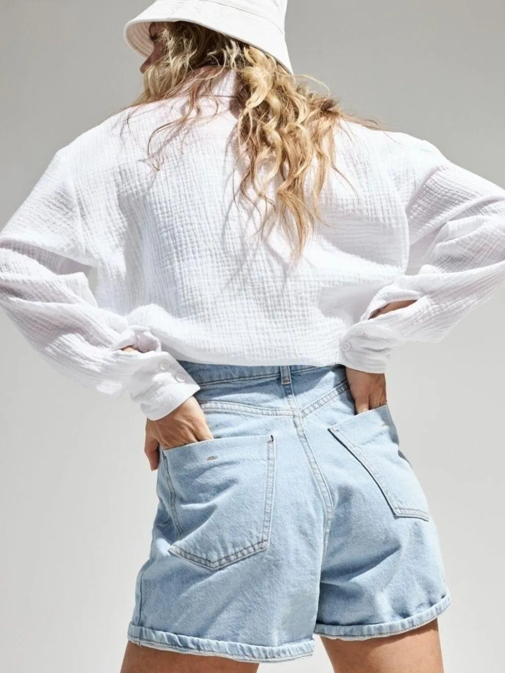 Button Up Long Sleeve Texture Shirt, image 23
