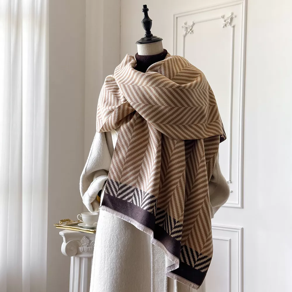 Raw Hem Soft Scarf, image 4