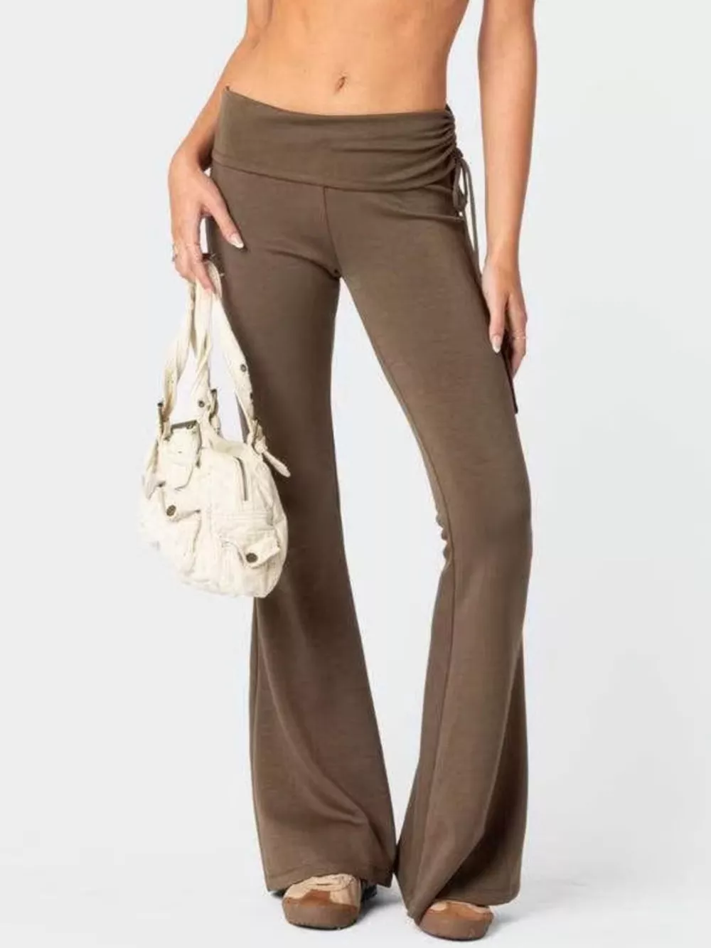 High-Waisted Flare Pants, image 4