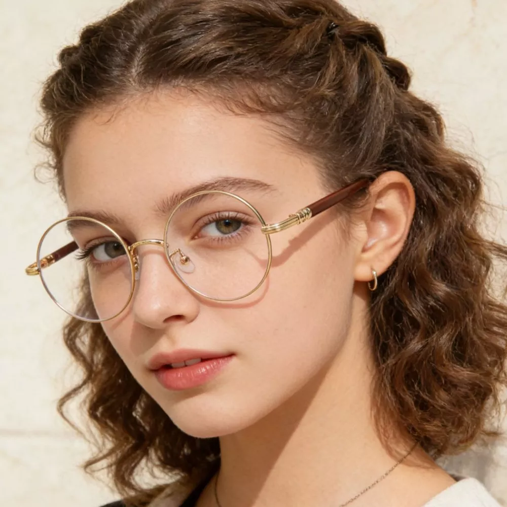 Round Frame Glasses, image 3