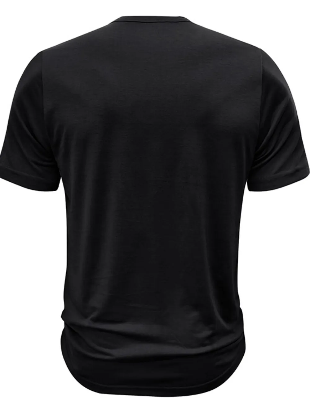 Men's Full Size Classic Fitted Crew Neck T-Shirt Plus Size, image 5