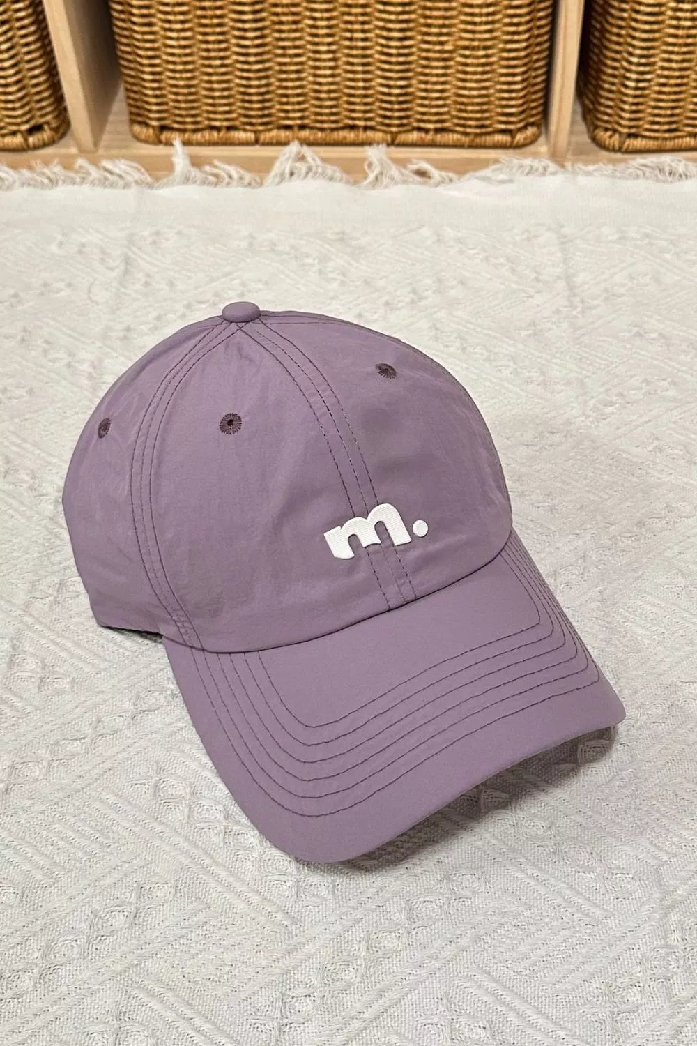 Casual Cotton Baseball Cap with Embroidered Detail, image 5