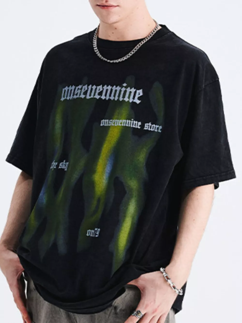 Men's Vintage Graphic Oversized T-Shirt
