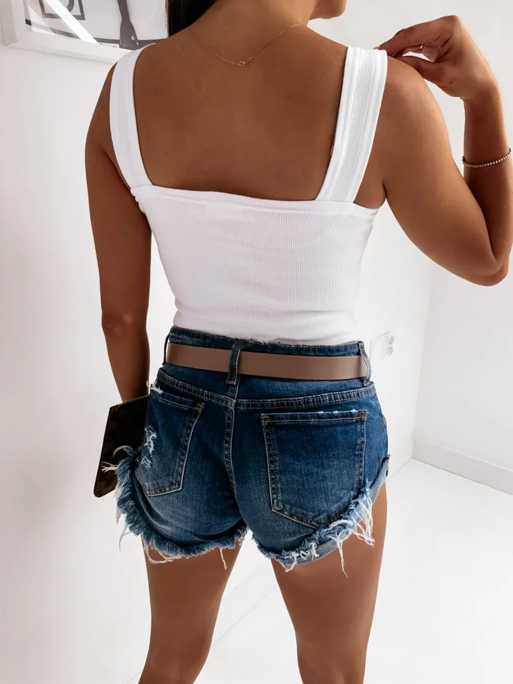 Square Neck Wide Strap Tank, image 6
