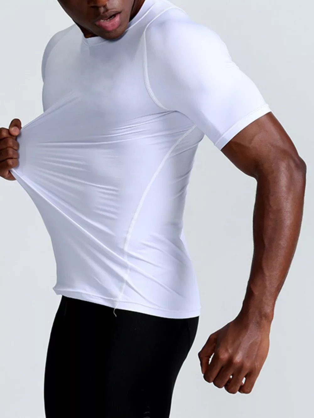 Men's Full Size Quick-Dry Active T-Shirt Plus Size, image 2