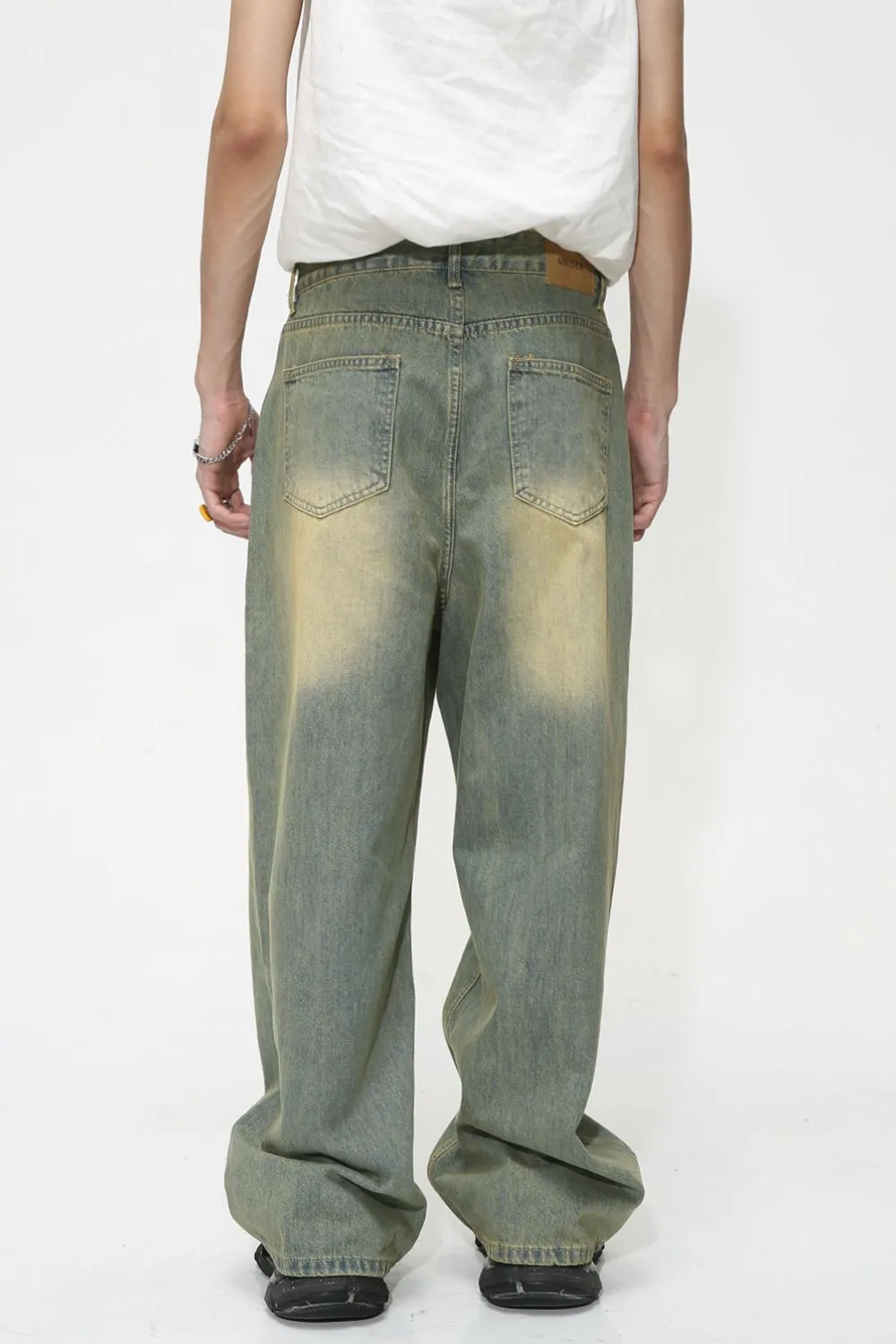 Straight-Leg Jeans with Pockets, image 5
