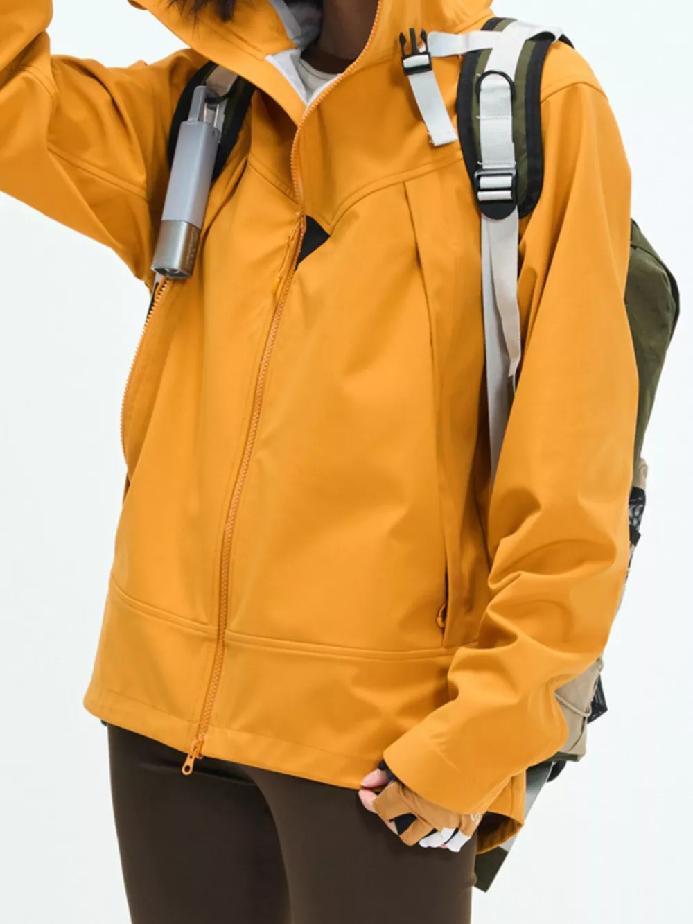 Men's Full Size Zip Up Long Sleeve Hooded Jacket Plus Size, image 5