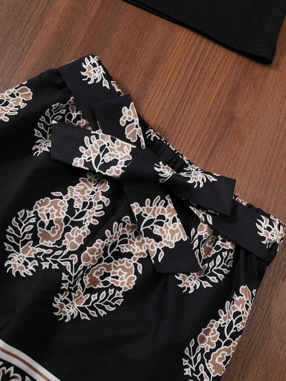 Children's Cami and Printed Pants Set, image 3