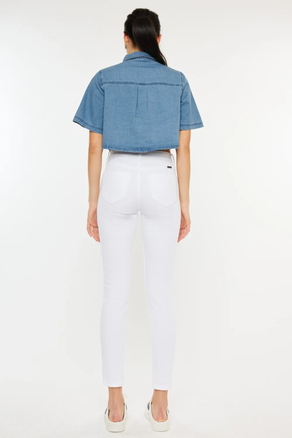 High Rise Ankle Skinny Jeans, image 2