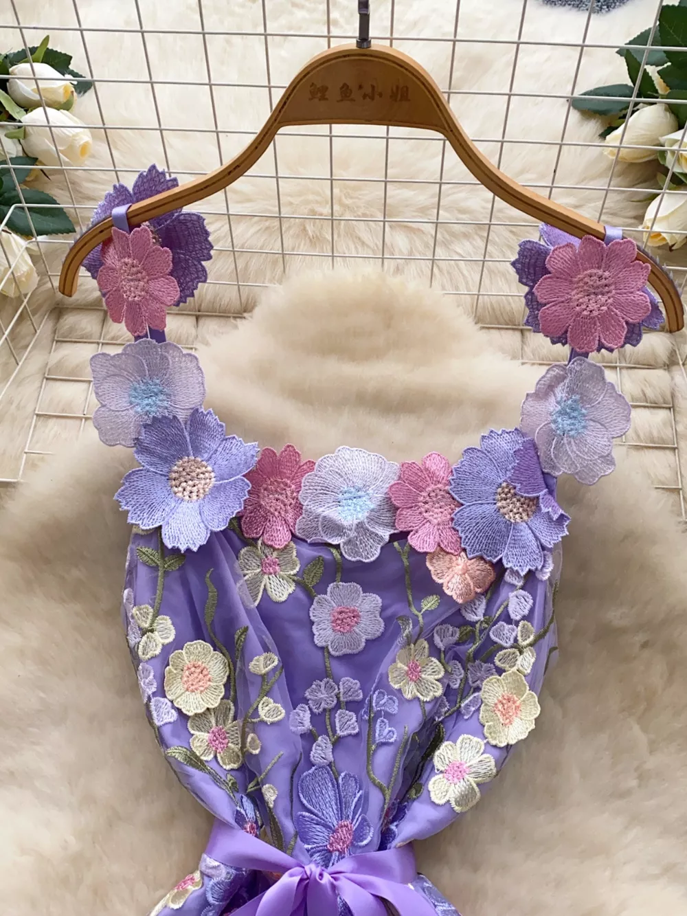 Floral Tie Waist Mini Dress, image 20