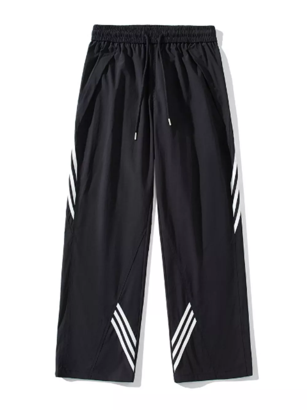 Men's Full Size Striped Wide Leg Pants Plus Size, image 4